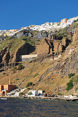 Image showing greece santorini