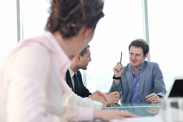 Image showing business people at meeting