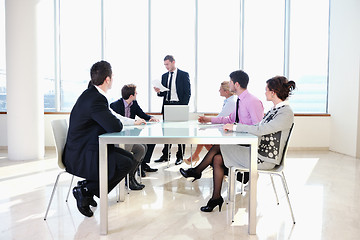 Image showing group of business people at meeting