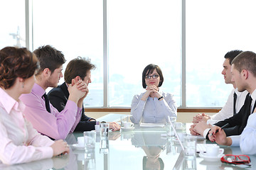 Image showing group of business people at meeting