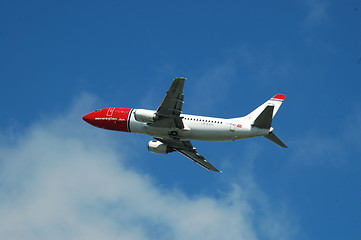 Image showing Norwegian 737