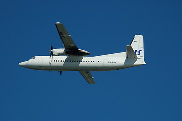 Image showing sas fokker 50