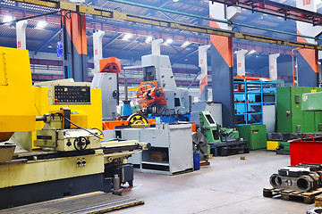 Image showing metal industy factory indoor