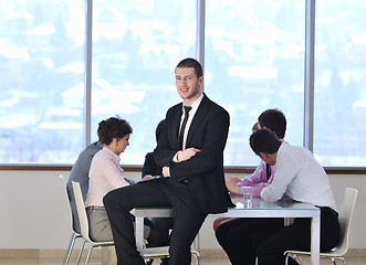 Image showing group of business people at meeting