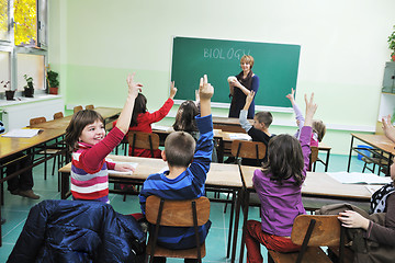 Image showing learn biology in school