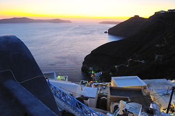 Image showing greece santorini