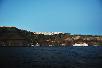 Image showing greece santorini