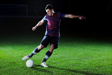 Image showing football player in action