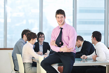 Image showing business people at meeting