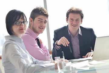 Image showing group of business people at meeting