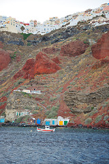 Image showing greece santorini