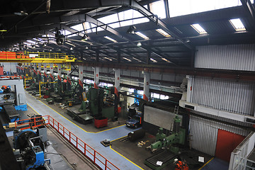 Image showing metal industy factory indoor