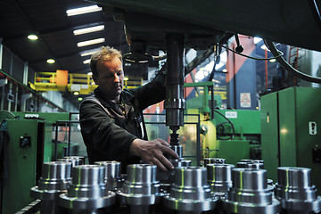 Image showing industry workers people in factory