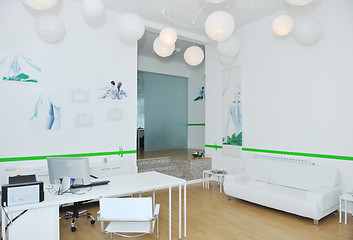 Image showing bright and modern office indoor