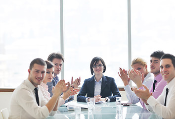 Image showing group of business people at meeting