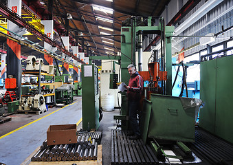 Image showing industry workers people in factory