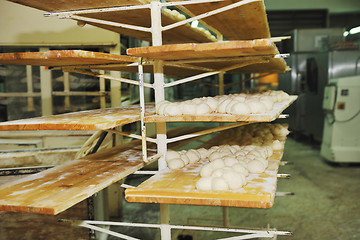 Image showing bread factory production