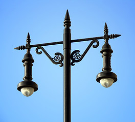 Image showing Street Lamps