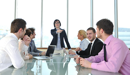 Image showing business people at meeting