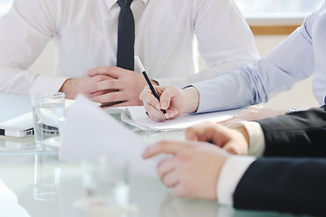 Image showing group of business people at meeting