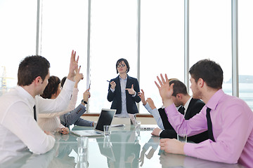 Image showing group of business people at meeting