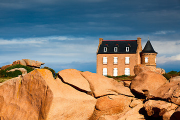 Image showing On the granite coast