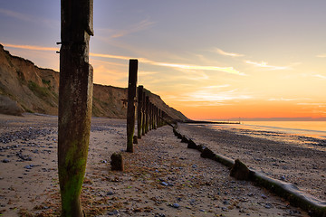 Image showing The breakwater