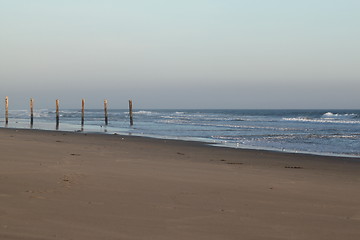 Image showing Beach Fence