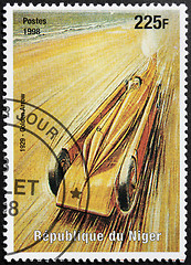 Image showing Golden Arrow Stamp