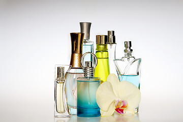 Image showing Perfume bottles