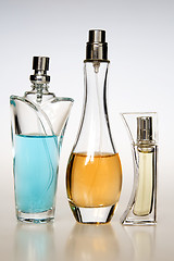 Image showing Perfume bottles