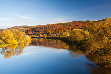 Image showing Autumn river