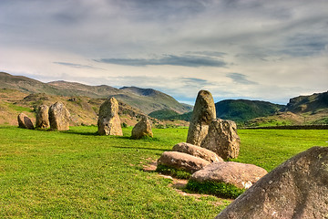 Image showing Famous Castlerigg Stones Circle