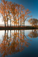 Image showing Autumn river