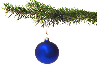 Image showing Christmas glass ball