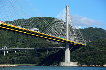 Image showing Ting Kau Bridge