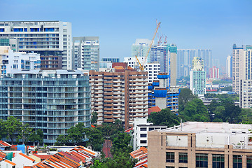Image showing residential area in Singapore