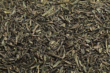 Image showing Green tea background