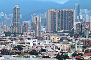 Image showing downtown of Hong Kong