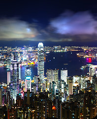 Image showing Hong Kong City Night