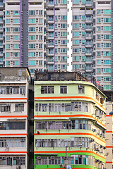 Image showing Hong Kong old and new building