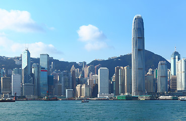 Image showing hong kong victoria harbour