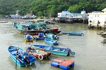 Image showing Tai O fishing village in Hong Kong