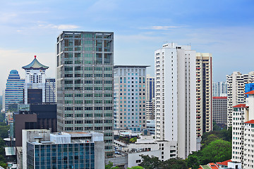 Image showing buildings at Singapore