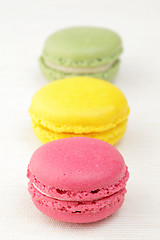 Image showing Colorful macaroon