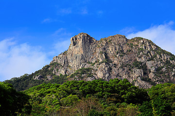 Image showing Lion Rock in Hong Kong