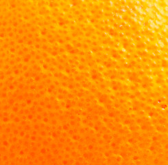 Image showing orange peel close up