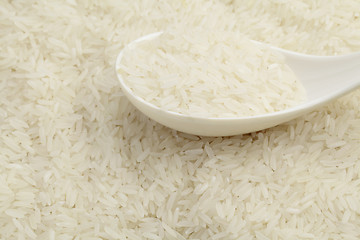 Image showing close up on rice