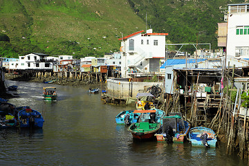 Image showing Tai O fishing village in Hong Kong