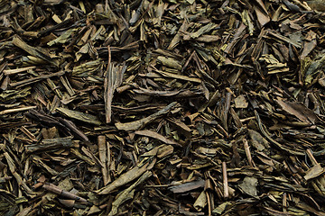 Image showing Green tea background